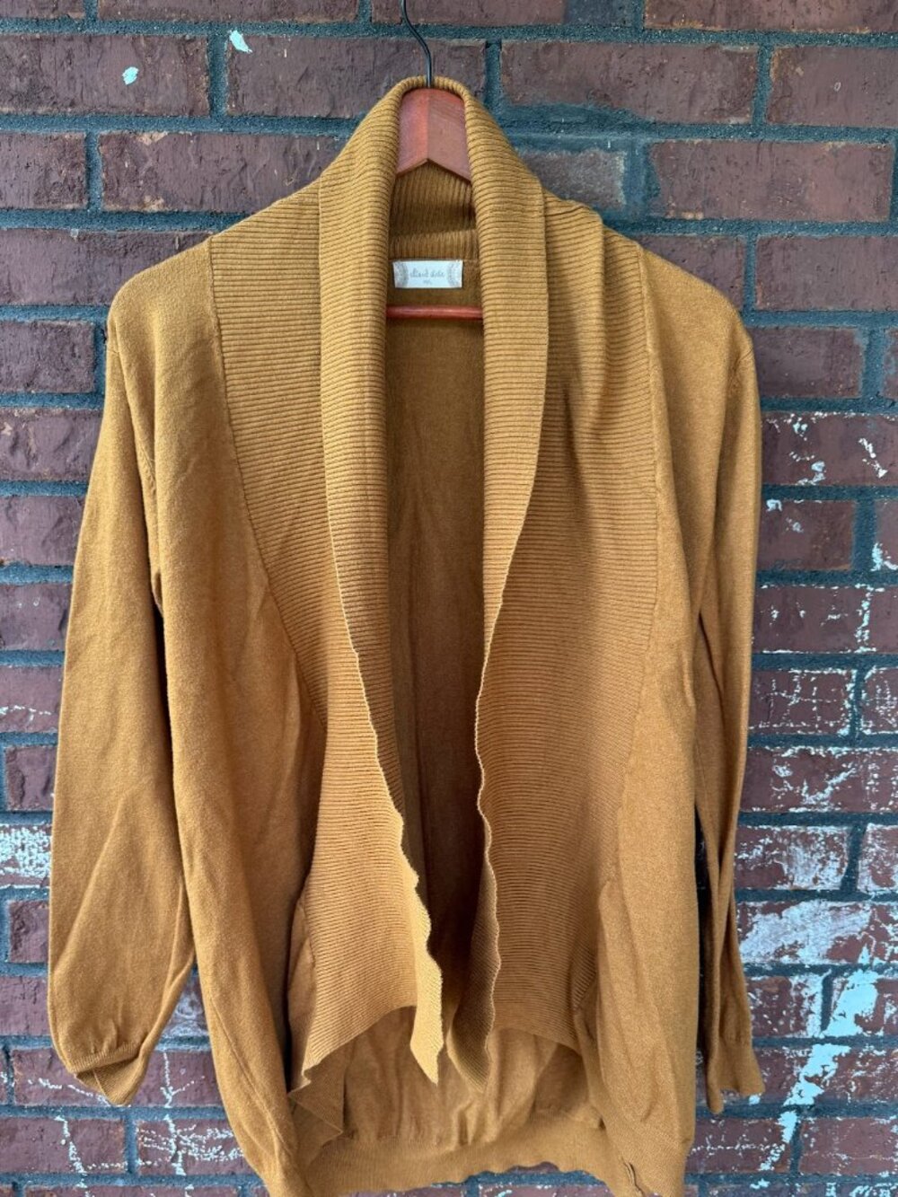 Open cardigan